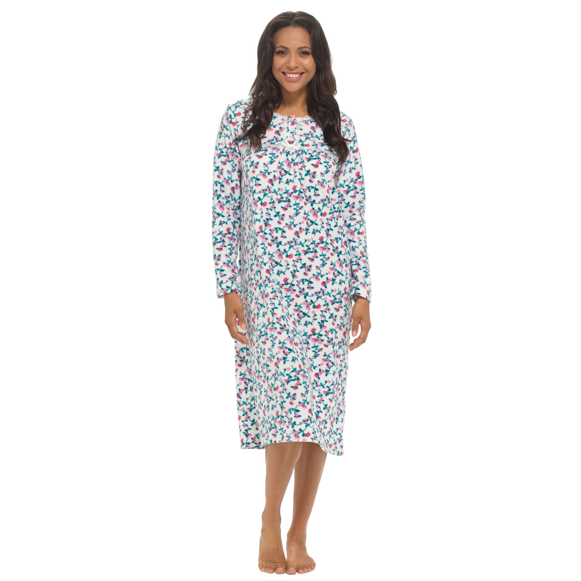 Women's Pink Blue Fleece Pyjama Set with Printed Top and Elasticated Bottoms Warm Soft Loungewear by Daisy Dreamer. Buy now for £12.00. A Pyjamas by Daisy Dreamer. _Hi_chtgptapp_optimised_this_description-generator,_Hi_chtgptapp_optimised_this_seo-meta-de