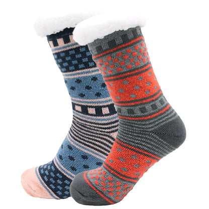 Pack of 2 Women's Fur Lined Chunky Slipper Socks Soft Warm & Cozy Winter Non-Slip Knitted Lounge Bed Socks by Socks Stack.. Buy now for £10.00. A Socks by Sock Stack. _Hi_chtgptapp_optimised_this_description-generator,_Hi_chtgptapp_optimised_this_seo-meta