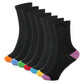 7 Pack Days Of The Week Cotton Rich Boys Girls Kids Men's Women's Socks Black with Multi Colour Heel and Toe Design By Sock Stack. Buy now for £9.00. A Socks by Sock Stack. 12-3,4-8,6-11,_Hi_chtgptapp_optimised_this_description-generator,_Hi_chtgptapp_opt