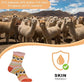 3 Pairs Womens Natural Thermal Alpaca Wool Socks Ultra Soft Warm Winter Boot Socks Non Slip Grippers Cute Nordic Designs Sizes UK 4-7 Daisy Dreamer. Buy now for £11.00.