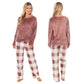 Women's Buffalo Check Fleece Pyjamas Set Long Sleeve Top and Bottoms Warm Nightwear Stylish Loungewear Multiple Sizes Available by Daisy Dreamer. Buy now for £15.00. A Pyjamas by Daisy Dreamer. _Hi_chtgptapp_optimised_this_description-generator,_Hi_chtgpt