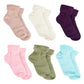 6 Pairs Women's Thermal Bed Socks Super Soft Cozy Winter Slipper Socks Anti-Slip Multiple Colors Warm Snug Fit UK Sizes 4-7 by Sock Stack. Buy now for £12.00.