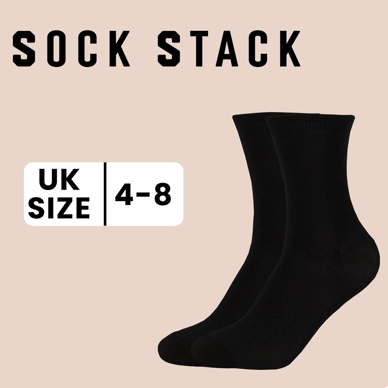 10 Pairs Women's Black Ankle Socks Breathable Super Soft Modal Cotton for Everyday Wear Size 4-8 Moisture-Wicking Durable by Sock Stack. Buy now for £8.00. A Socks by Sock Stack. _Hi_chtgptapp_optimised_this_description-generator,_Hi_chtgptapp_optimised_t