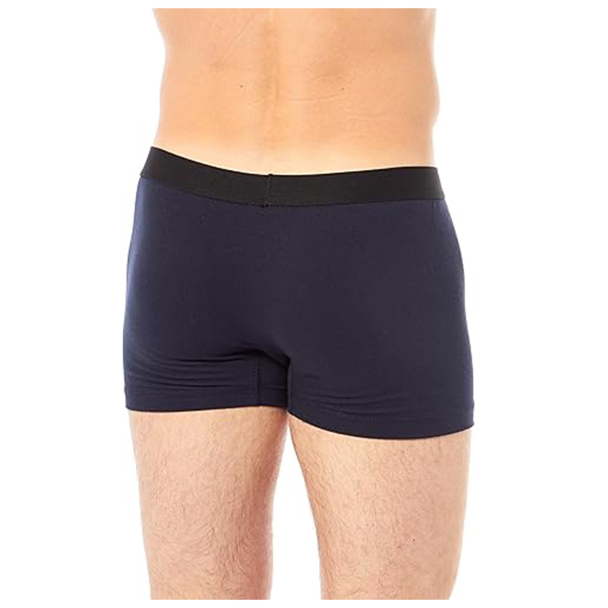 Pack of 6 Men's Black Cotton Stretch Boxer Shorts Comfort Fit Underwear with Waistband For Men MB03 by Sock Stack. Buy now for £14.00.