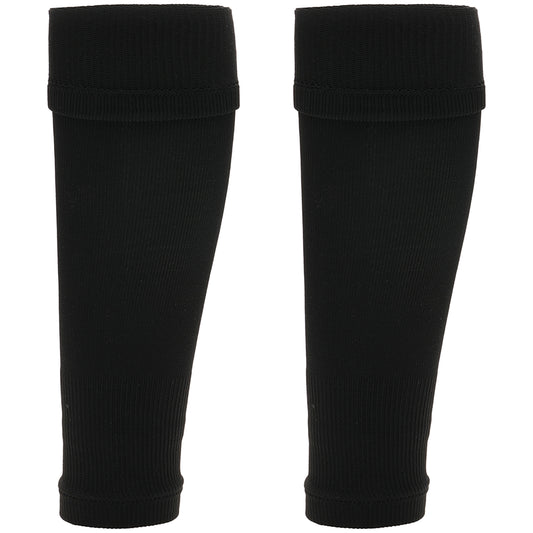 Kids Leg Sleeve Socks Black Fits Over Calf Shin Pads Compression Sleeves for Football Training Running by Sock Stack. Buy now for £9.00.