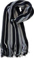 Luxury Men's Woven Stripe Design Long Scarf Warm Soft Acrylic Winter Fashion Accessory for Formal and Casual Wear Hypoallergenic by Sock Stack. Buy now for £7.00.