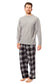 Men's Thermal Fleece Pyjama Set with Stylish Check Pants Soft Warm Loungewear PJs for Winter Perfect for Sleeping and Lounging in Various Sizes by Daisy Dreamer. Buy now for £14.00.