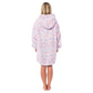Oversized Ultra Soft Rainbow Hooded Blanket Sweatshirt with Sherpa Fur Lining Plush Flannel Giant Hoodie for Adults and Kids Perfect Gift by Daisy Dreamer. Buy now for £22.00.