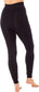 Pack of 2 Womens Ultra Thermal Brushed Black Leggings 140 Denier Warm Stretchy Comfortable Fit Stylish Winter Wear by Heatwave Thermalwear. Buy now for £11.00.