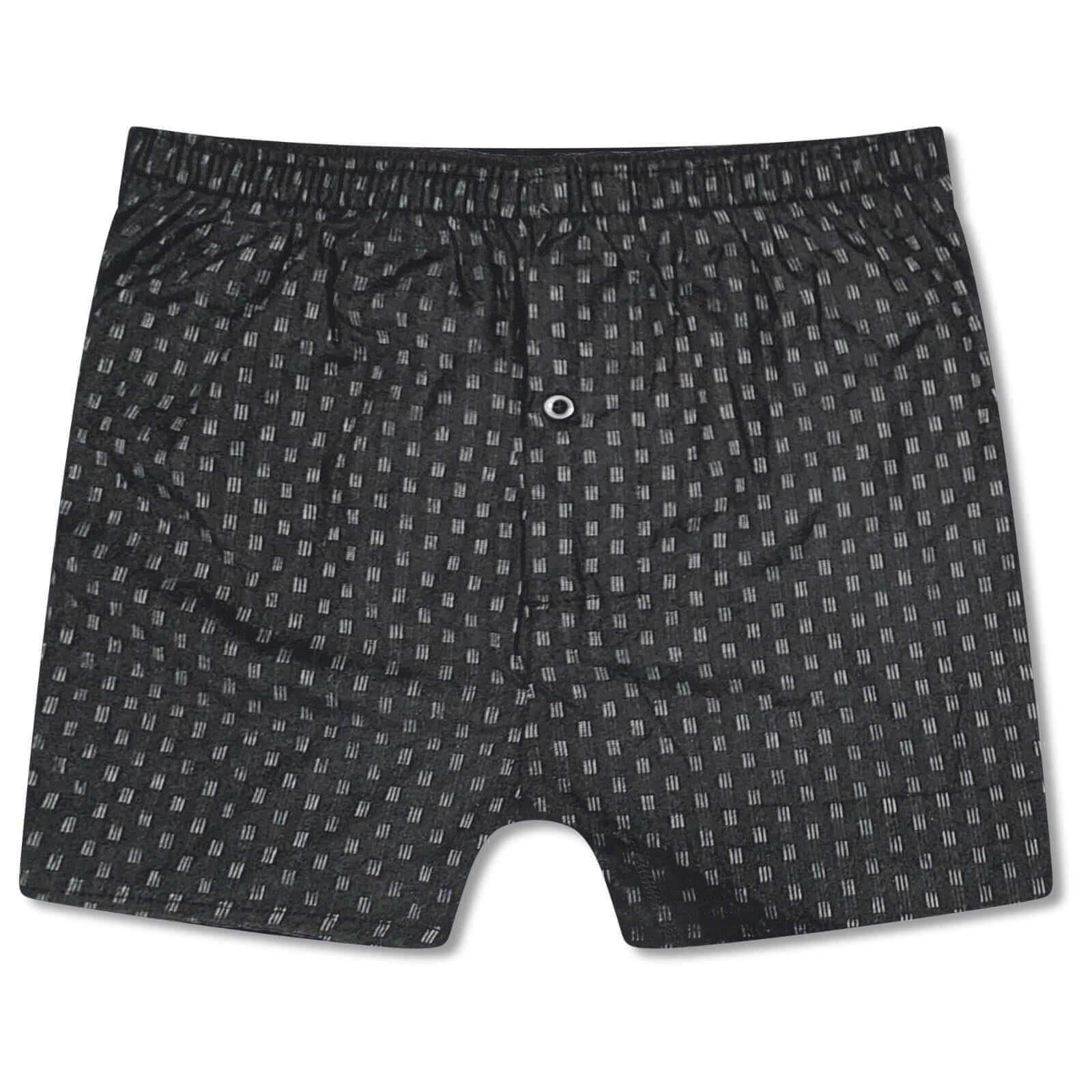 Pack of 6 Kids Loose Fit Woven Boxers Durable Cotton Blend with Elastic Waistband Sizes 5-13 Years Ideal for School Sports KB01 by Sock Stack. Buy now for £8.00.