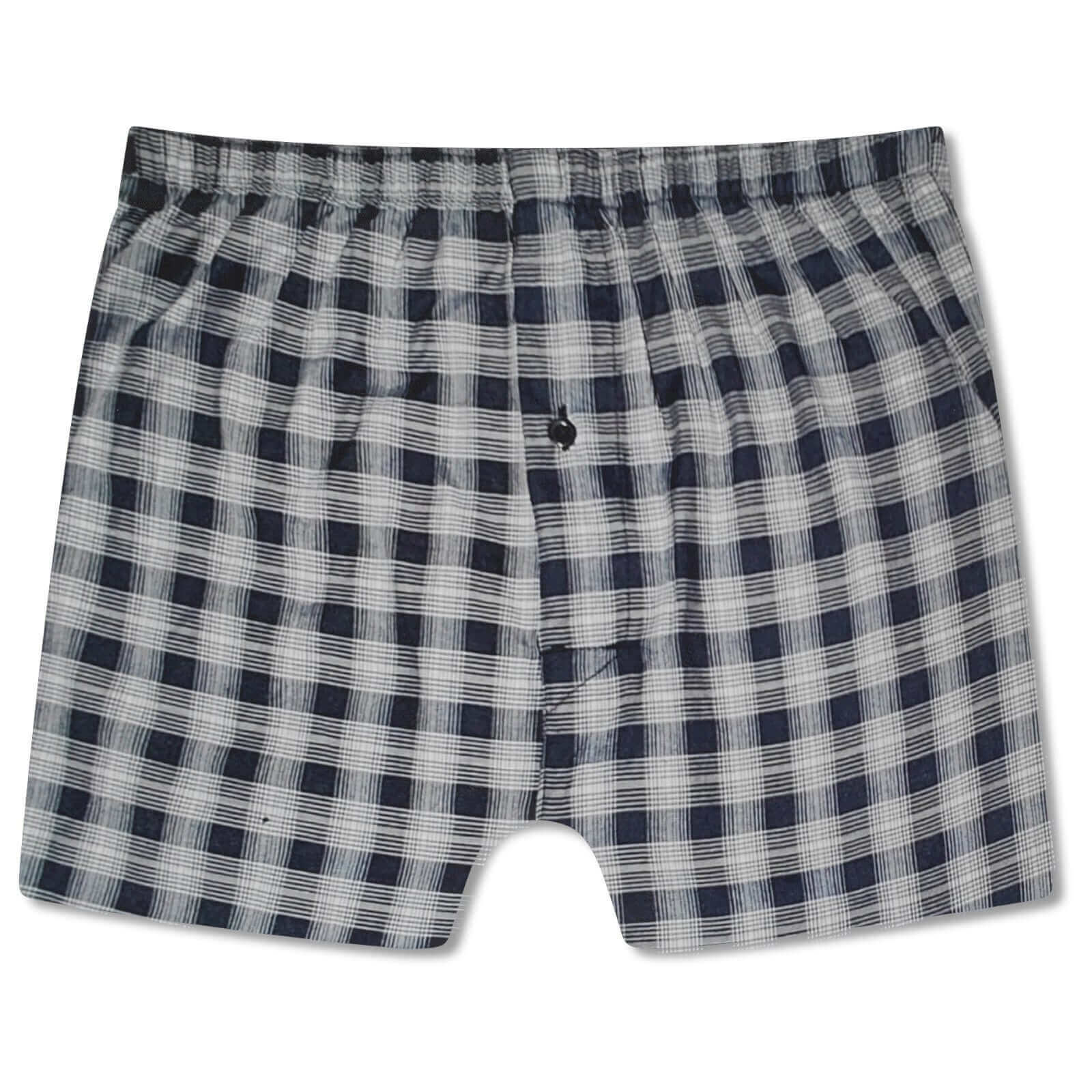 Pack of 6 Kids Loose Fit Woven Boxers Durable Cotton Blend with Elastic Waistband Sizes 5-13 Years Ideal for School Sports KB01 by Sock Stack. Buy now for £8.00.
