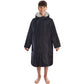 Changing Robe Kids Unisex Hooded Coat Black/Grey Windproof Waterproof Quick Dry for Beach Surfing Swimming by Heatwave Thermalwear. Buy now for £30.00.