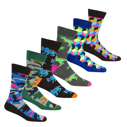 6 Pairs Mens Fun Novelty Cotton Rich Socks Comfortable Breathable with Sculpted Heels and Toes Assorted Styles Perfect Fit UK 6-11 EUR 39-45 by Sock Stack. Buy now for £9.00. A Socks by Sock Stack. 6-11,_Hi_chtgptapp_optimised_this_description-generator,_