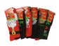 6 Pack Men's Christmas Socks Cotton Rich Holiday Designs Festive Santa Snowman Holly Turkey Comfortable Warm Gift UK 6-11 EUR 39-45 by Sock Stack. Buy now for £6.00.