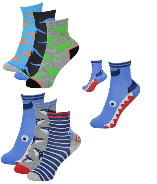 6 Pairs Kids Bamboo Socks Breathable Anti-Bacterial Moisture-Wicking Soft Comfortable Casual Socks for Boys and Girls Ages 2-13 Eco-Friendly Hypoallergenic Durable by Sock Stack. Buy now for £9.00.