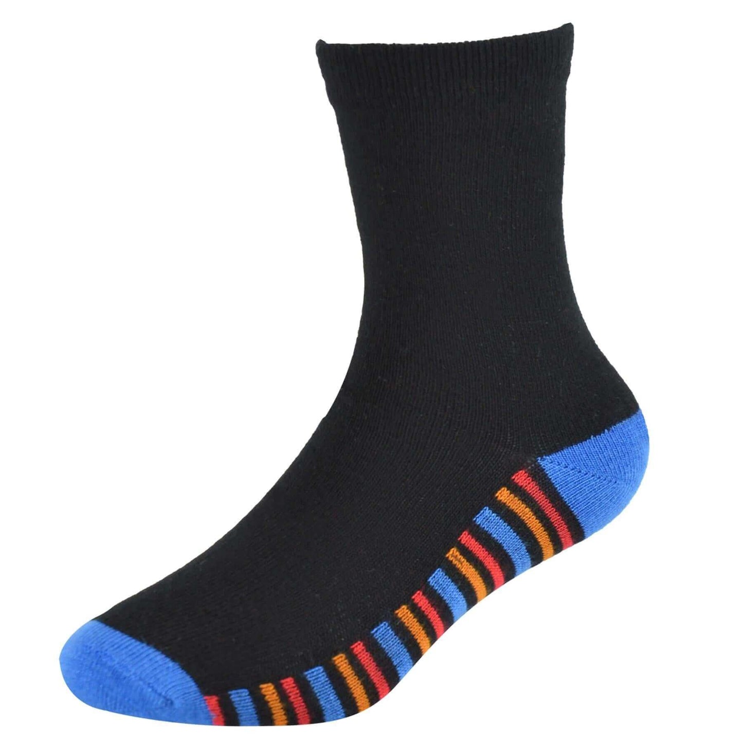 6 Pairs Kids Bamboo Socks Breathable Anti-Bacterial Moisture-Wicking Soft Comfortable Casual Socks for Boys and Girls Ages 2-13 Eco-Friendly Hypoallergenic Durable by Sock Stack. Buy now for £9.00.