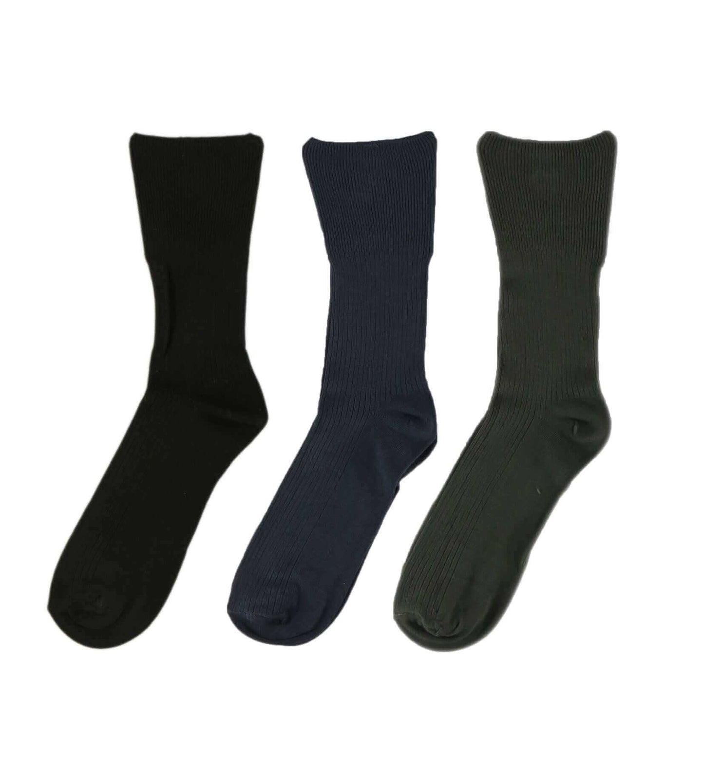 6 Pairs Men's Bamboo Diabetic Comfort Socks Moisture-Wicking Antibacterial Hypoallergenic Extra Wide Sustainable Sock Stack. Buy now for £9.00.