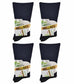 6 Pairs Men's Bamboo Diabetic Comfort Socks Moisture-Wicking Antibacterial Hypoallergenic Extra Wide Sustainable Sock Stack. Buy now for £9.00.