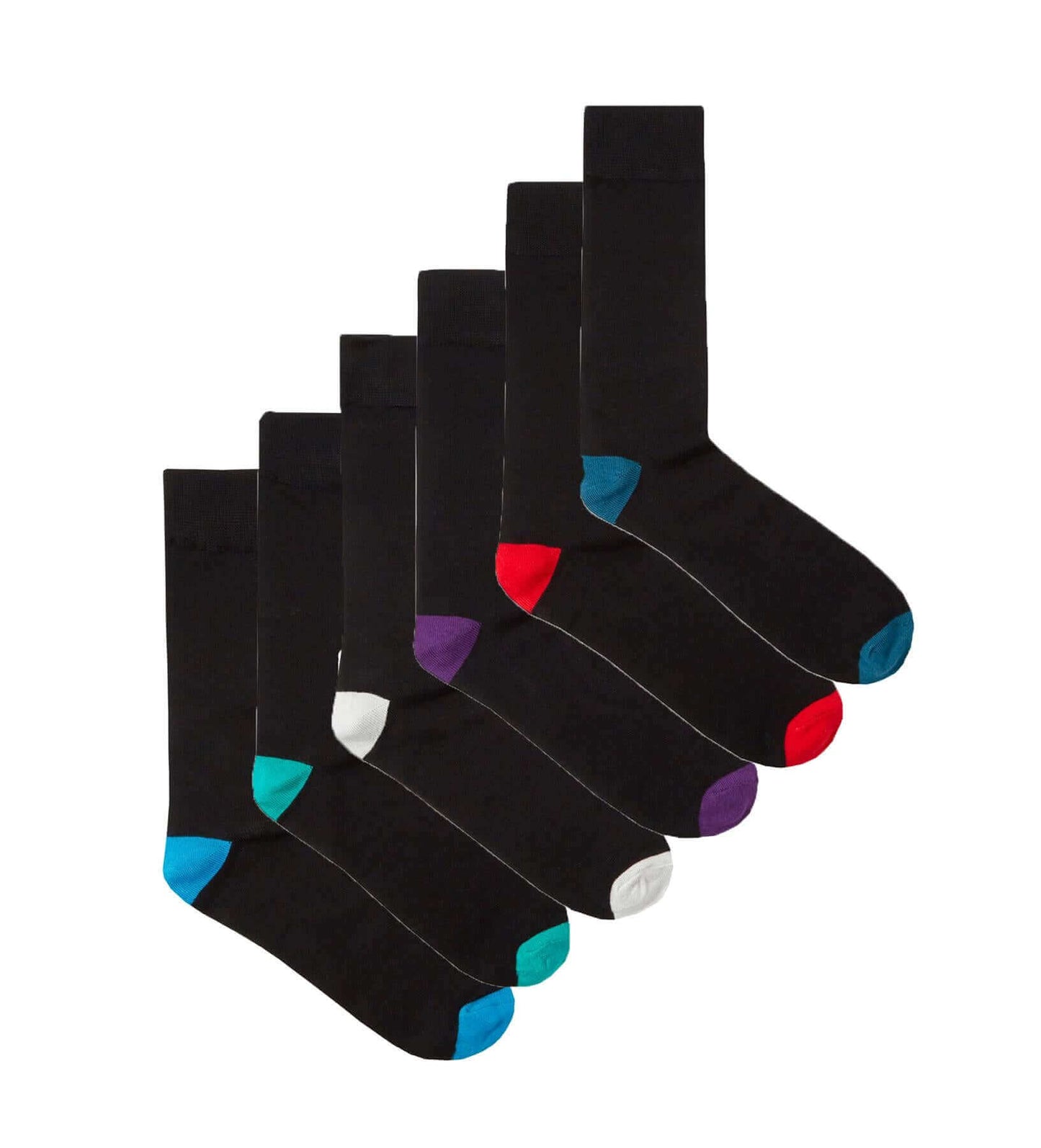 6 Pairs Mens Bamboo Socks Argyle Stripe Breathable Moisture-Wicking Casual Suit Anti-Odor Soft Grip Elastic Hand-Linked Toe Seam UK 6-11 EUR 39-45 Sock Stack. Buy now for £8.00.