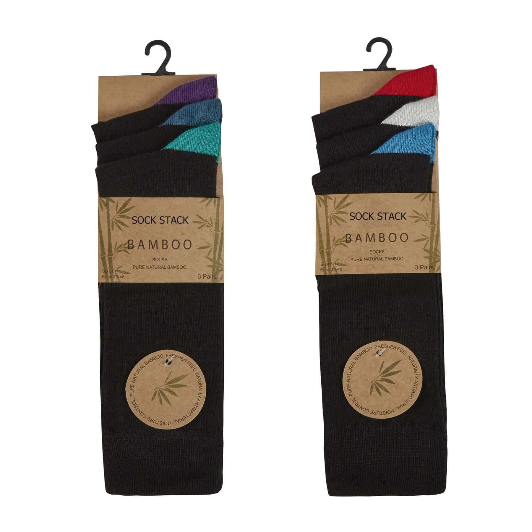 6 Pairs Mens Bamboo Socks Argyle Stripe Breathable Moisture-Wicking Casual Suit Anti-Odor Soft Grip Elastic Hand-Linked Toe Seam UK 6-11 EUR 39-45 Sock Stack. Buy now for £8.00.