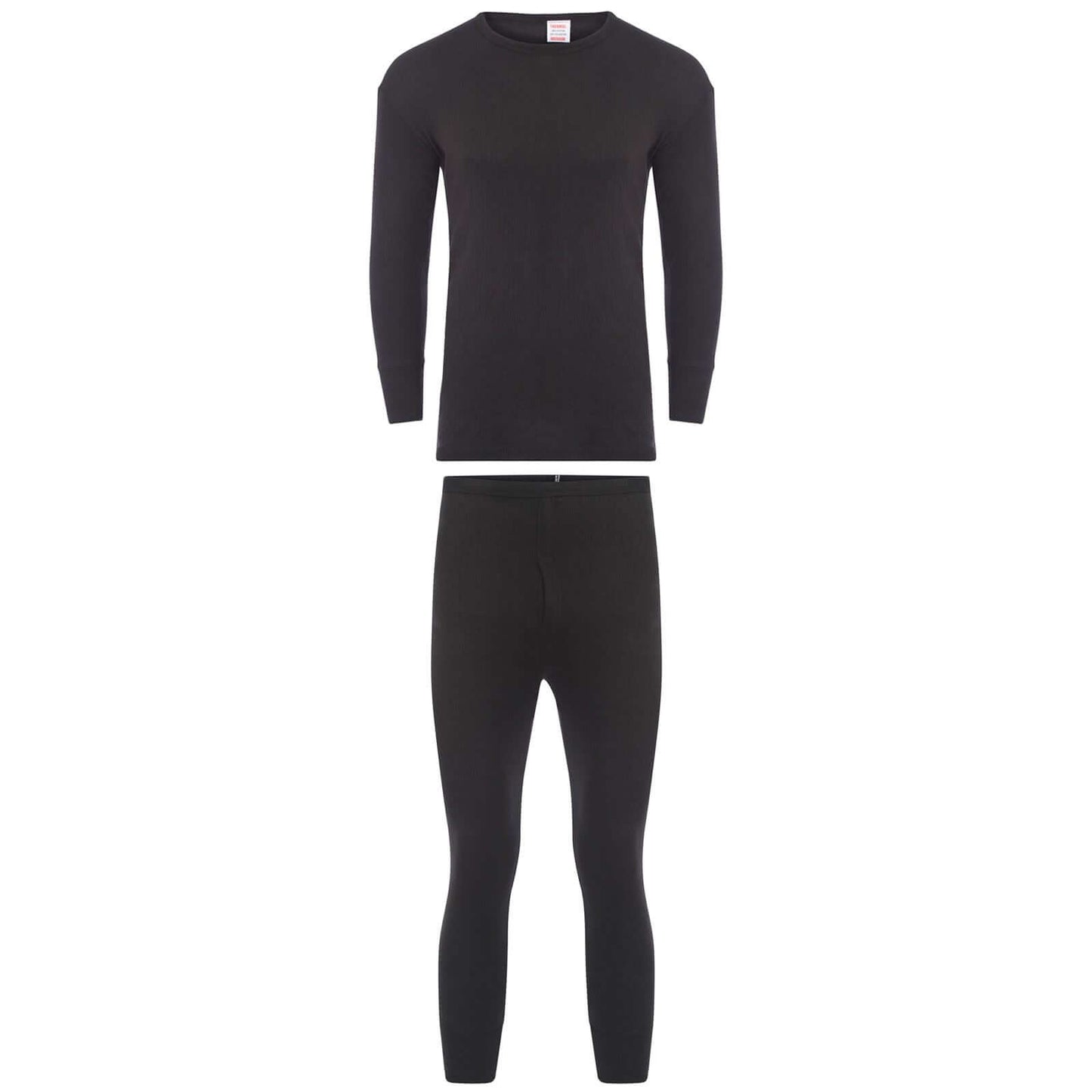 Kids Winter Thermal Underwear Set Boys Warm Long Sleeve Top and Pants Cozy Insulating Base Layer Sizes 3-13 Charcoal Black by Heatwave Thermalwear. Buy now for £7.00.