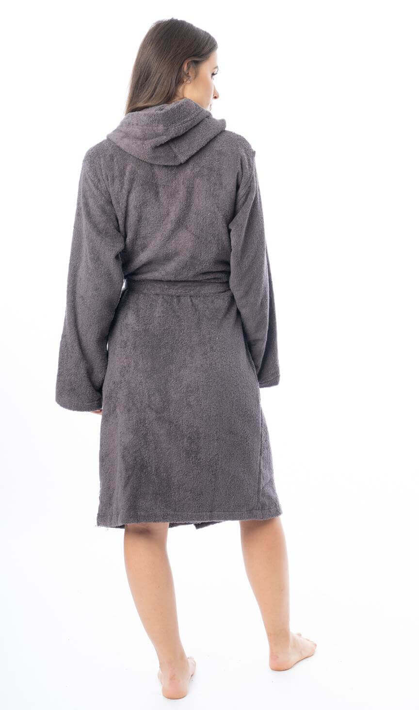 Luxury Women's Terry Cotton Bath Robe Ultra-Absorbent Soft Cozy Dressing Gown for Home Spa Gym Travel by Daisy Dreamer. Buy now for £15.00.