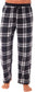 Ultra Soft Mens Fleece Lounge Pajama Pants Checkered Design Winter Comfort Elastic Waistband Relaxed Fit Warm Sleepwear by Daisy Dreamer. Buy now for £15.00.