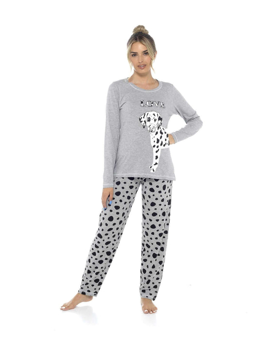 Women's 100 Pure Cotton Soft Pyjama Set with Elasticated Patterned Bottoms Ultimate Nightwear and Cosy Loungewear Multiple Sizes by Daisy Dreamer. Buy now for £15.00.