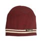 Women's Winter Thermal Beanie Hat with Striped Design and 3M Thinsulate Insulation Warm Acrylic Knit Cap for Cold Weather Fashion Black Red Navy Purple by Sock Stack. Buy now for £8.00.