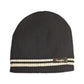 Women's Winter Thermal Beanie Hat with Striped Design and 3M Thinsulate Insulation Warm Acrylic Knit Cap for Cold Weather Fashion Black Red Navy Purple by Sock Stack. Buy now for £8.00.