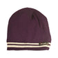 Women's Winter Thermal Beanie Hat with Striped Design and 3M Thinsulate Insulation Warm Acrylic Knit Cap for Cold Weather Fashion Black Red Navy Purple by Sock Stack. Buy now for £8.00.