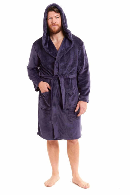 Men's Ultra-Soft Hooded Flannel Fleece Bathrobe Warm Plush Dressing Gown for Home Spa Gym Hotel by Daisy Dreamer. Buy now for £15.00. A Robe by Daisy Dreamer. _Hi_chtgptapp_optimised_this_description-generator,_Hi_chtgptapp_optimised_this_seo-meta-descrip
