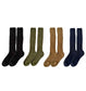 4 Pairs Mens Knee High Army Socks Terry Cushioned Military Commando Reinforced Toe Arch Support for Boots Hiking Outdoor Sports by Sock Stack. Buy now for £15.00.